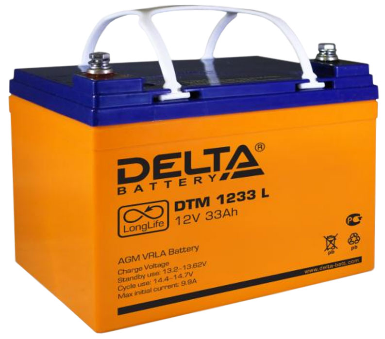  Delta DT DTM 1233 L (DTM 1233 L)                                          33ah 12V -    